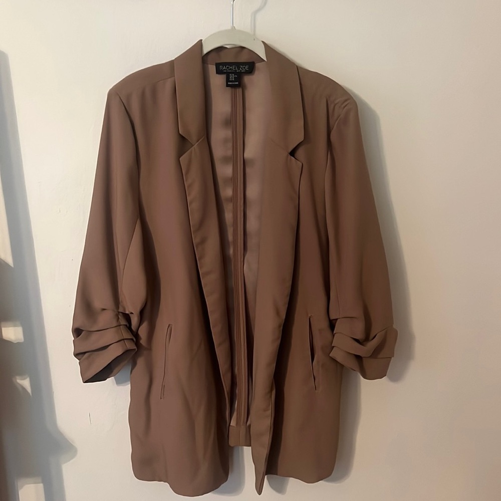 Rachel Zoe Brown Blazer